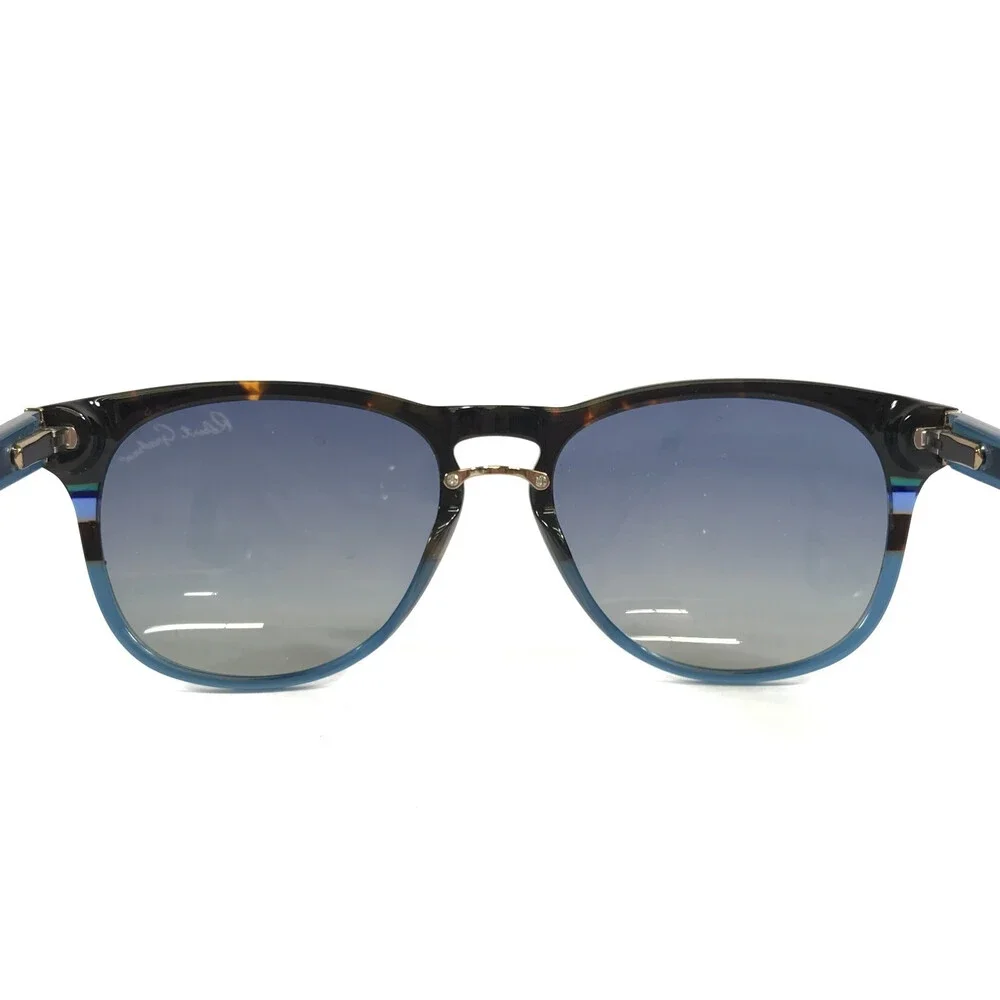 Robert Graham Sunglasses WARREN TOR Tortoise Blue Frames w/ Blue Gradient Lenses